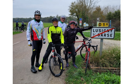 Sortie club du samedi 2 novembre